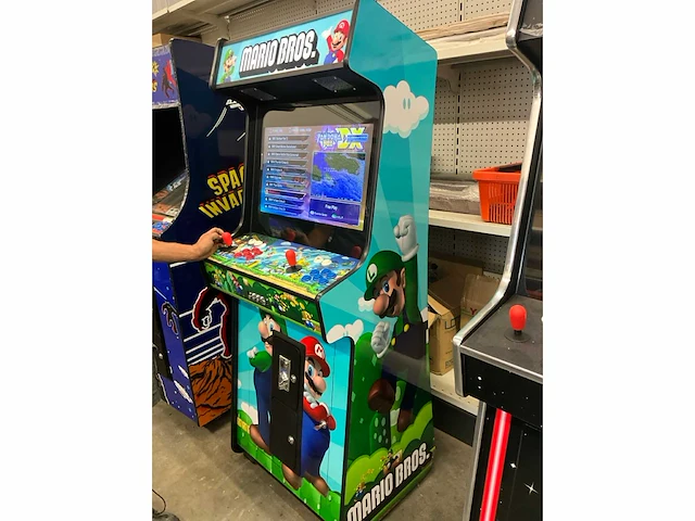 Arcade speelkast mario bros - afbeelding 4 van  9