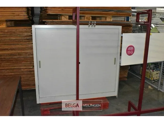Archiefkast 2 deurs 45x94x190 - afbeelding 1 van  1
