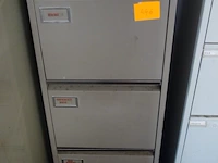 Archiefkast met 3 laden - afbeelding 1 van  2