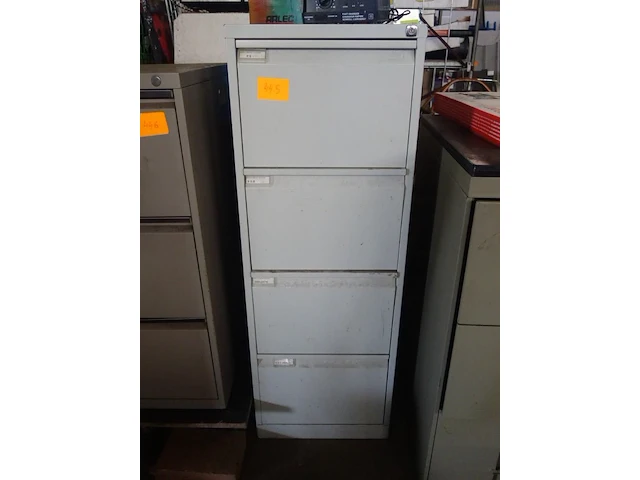 Archiefkast met 4 laden - afbeelding 1 van  2