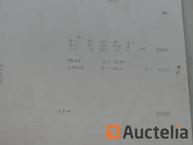 Arcomet mr75 bouwkraan - afbeelding 14 van  26