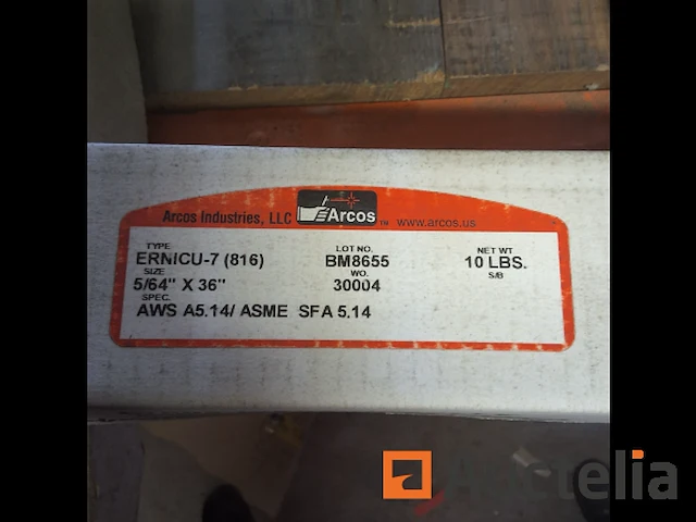 Arcos ernicu-7 nikkellassen ( nummer 03-065) - afbeelding 1 van  2
