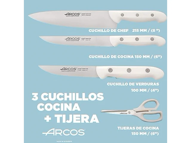 Arcos keukenmessenset - afbeelding 2 van  2