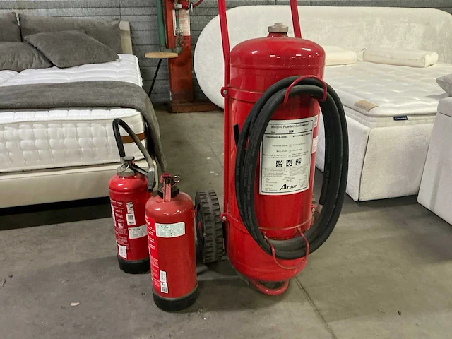Ardor mobiele poedersnelblusser - afbeelding 1 van  6
