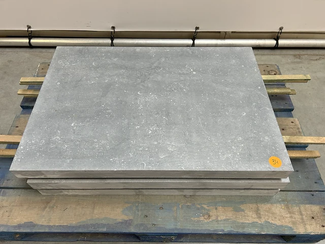 Arduin / blauwsteen 80x55x5 (3st) - afbeelding 1 van  2