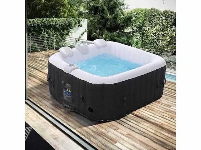 Arebos opblaasbare hot tub | voor binnen- en buitengebruik | 4 blz - afbeelding 1 van  8