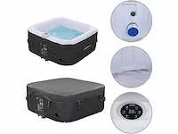 Arebos opblaasbare hot tub | voor binnen- en buitengebruik | 4 blz - afbeelding 6 van  8
