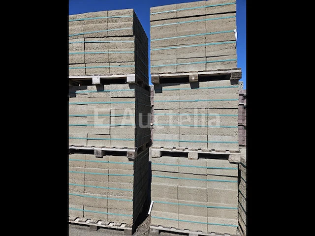 Argex holle blok tussenblokken 390/090/190 mm - 5 pallets - afbeelding 4 van  4