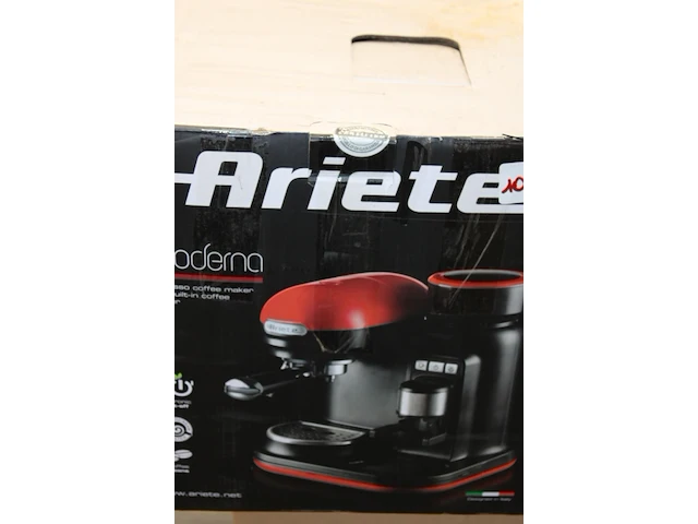 Ariete 1318 espressomachine met geïntegreerde koffiemolen - afbeelding 2 van  6