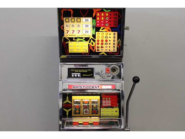 Aristocrat - 1960 - europa - elite - slotmachine - afbeelding 1 van  7