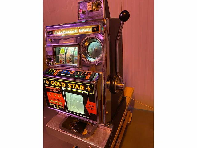 Aristocrat - 1963 - goldstar - slotmachine - afbeelding 4 van  5