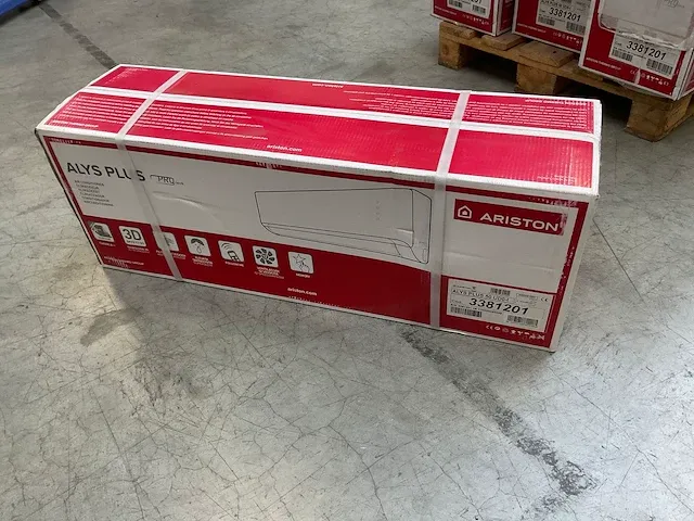 Ariston alys plus 50 ud0-i airconditioning - afbeelding 6 van  6