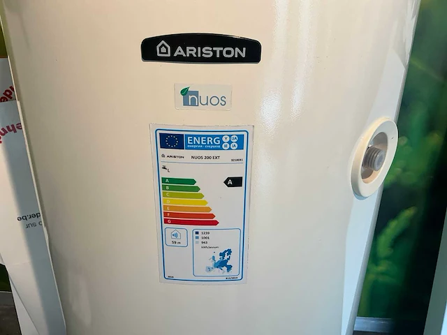 Ariston hpwh 200 ext warmtepomp - afbeelding 6 van  9