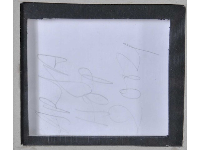 Arja hop - abstracte compositie - gemengde techniek - 2004 - afbeelding 3 van  11