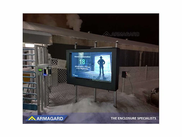 Armagard - waterdichte outdoor box voor tv of lcd scherm 55"- 5 stuks - afbeelding 9 van  11
