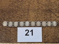Armband uit nederlandse munten (10 stuks) - afbeelding 1 van  7