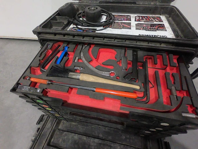 Armstrong - peli case - gereedschapskoffer - afbeelding 2 van  11