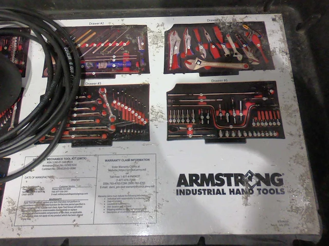 Armstrong - peli case - gereedschapskoffer - afbeelding 3 van  11