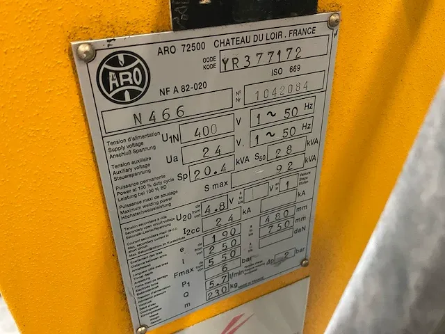 Aro puntlasmachine - afbeelding 6 van  6