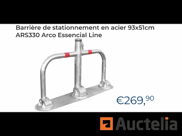 Ars330 arco essencial line stalen parkeerbarrière - afbeelding 1 van  1