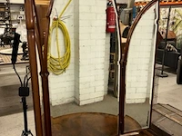 Art deco kaptafel met 3 luik spiegel - afbeelding 2 van  9