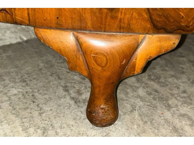 Art deco kaptafel met 3 luik spiegel - afbeelding 9 van  9