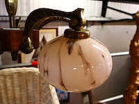 Art deco luster met 5 lichtpunten - afbeelding 4 van  5