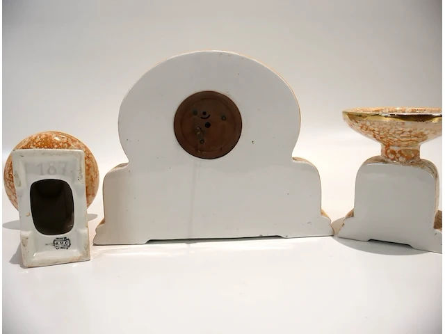 Art deco schouwklok - afbeelding 4 van  4