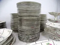 Art deco servies limoges - afbeelding 6 van  8