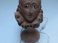 Art deco tafellamp h 40cm - afbeelding 1 van  2