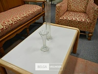Art nouveau bank, salontafel en 2 clubzetels - afbeelding 7 van  7