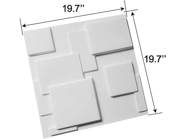 Art3d 12 stuks decoratieve tegels - afbeelding 3 van  4