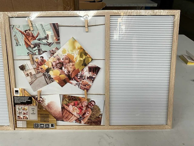Arti casa memo bord met fotolijst (8x) - afbeelding 2 van  6