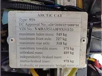 Artic cat 1000efi, 2015 - afbeelding 17 van  28