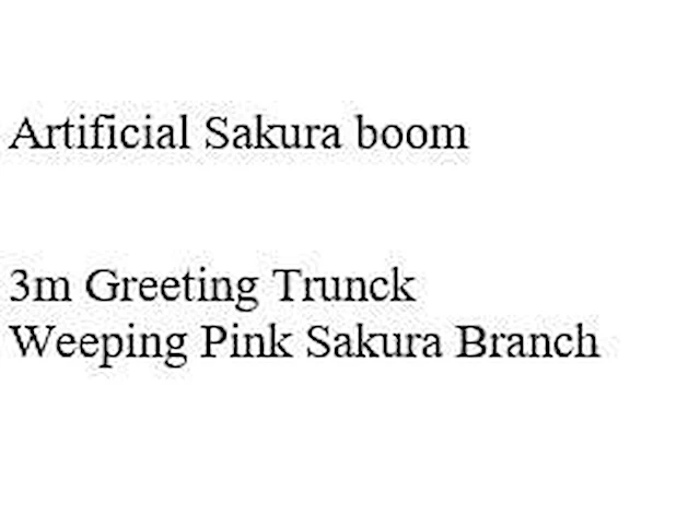 Artificial sakura tree 300cm - afbeelding 2 van  2