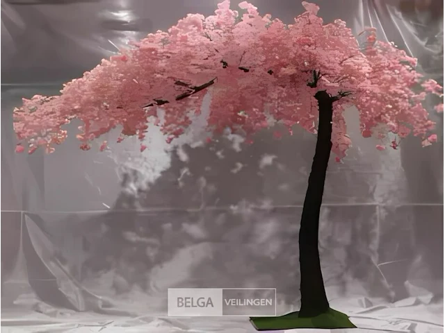 Artificiële sakura boom kleur roze - afbeelding 1 van  1