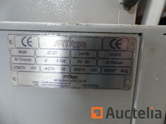 Artikon sd201 automatische pneumatische schroevendraaier - afbeelding 7 van  10