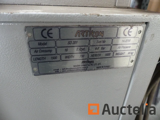 Artikon sd201 automatische pneumatische schroevendraaier - afbeelding 10 van  10