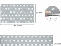 Artnice set van 2 anti-vermoeidheid keukenvloermatten - afbeelding 2 van  4