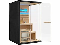 Artsauna vantaa 120 saunacabine met zoutsteen - afbeelding 6 van  9