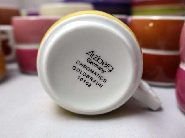 Arzberg chromatics porselein (plm 38 stuks) - afbeelding 10 van  12