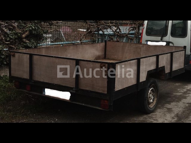 As aanhanger 750kg 2.5x1.8m + steiger - afbeelding 3 van  21