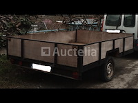 As aanhanger 750kg 2.5x1.8m + steiger - afbeelding 3 van  21