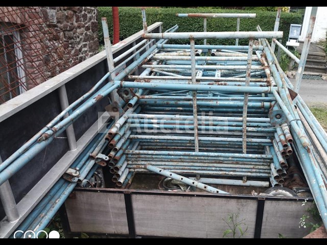 As aanhanger 750kg 2.5x1.8m + steiger - afbeelding 4 van  21