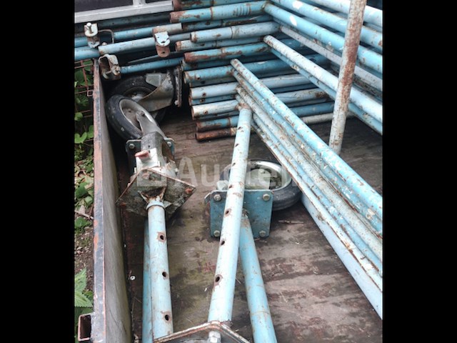 As aanhanger 750kg 2.5x1.8m + steiger - afbeelding 6 van  21