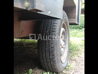 As aanhanger 750kg 2.5x1.8m + steiger