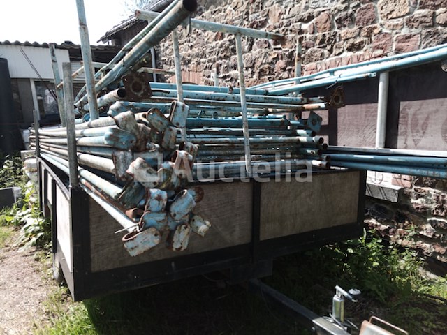 As aanhanger 750kg 2.5x1.8m + steiger - afbeelding 18 van  21