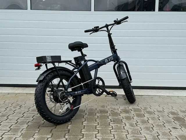 As v15 vouwfiets fatbike (blauw) - afbeelding 11 van  11