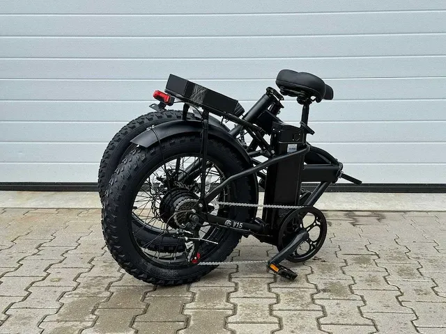 As v15 vouwfiets fatbike (zwart) - afbeelding 3 van  11