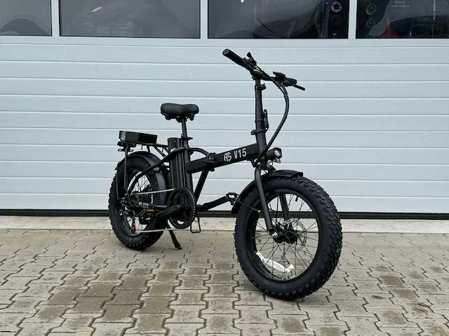 As v15 vouwfiets fatbike (zwart) - afbeelding 1 van  11